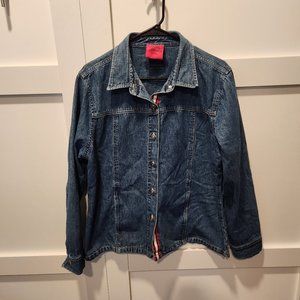 Carol's Denims Denim Jean Jacket in Large.